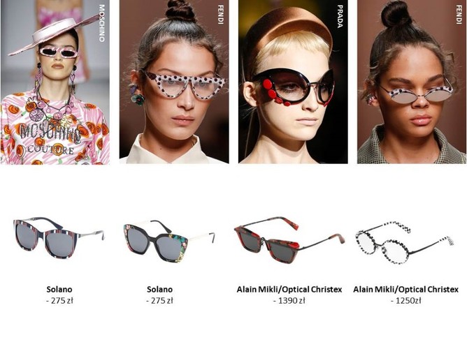 Modne okulary wiosna/lato 2019