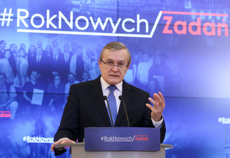 Minister kultury i dziedzictwa narodowego Piotr Gliński, PAP/Paweł Supernak
