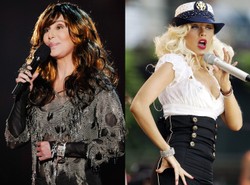 Aguilera i Cher wystąpią razem nago