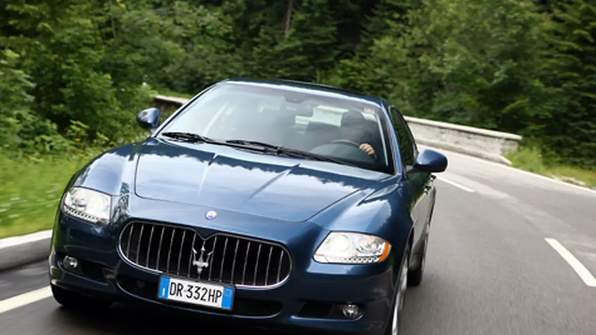 Maserati Quattroporte S - Ostrzejszy trójząb