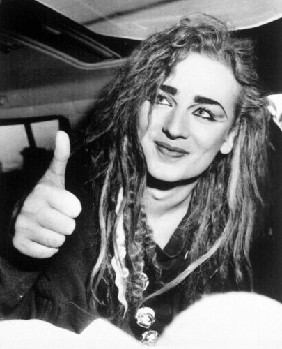 Boy George na archiwalnym zdjęciu