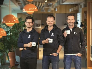 Od lewej: Mateusz Załubski, Krzysztof (Chris) Kozak oraz Tomasz Teresak założyli start-up Supersonic Food jako wyraz buntu przeciwko złej jakościowo i częściowo syntetycznej żywności zalewającej rynek.