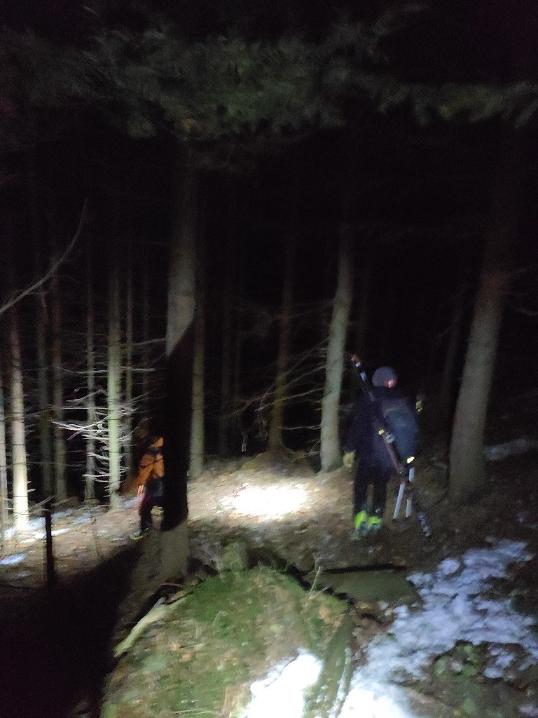 Záchranná akcia dopadla úspešne a stratených turistov našli v útulni.