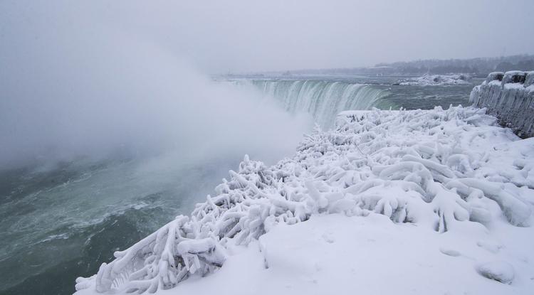 Niagara-vízesés, 2017 december