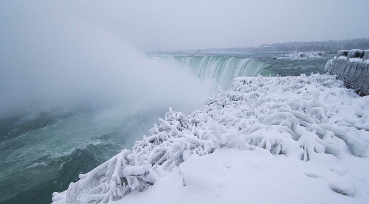 Niagara-vízesés, 2017 december