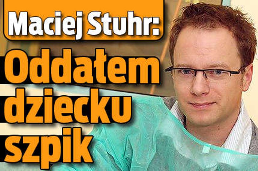 Stuhr oddał szpik