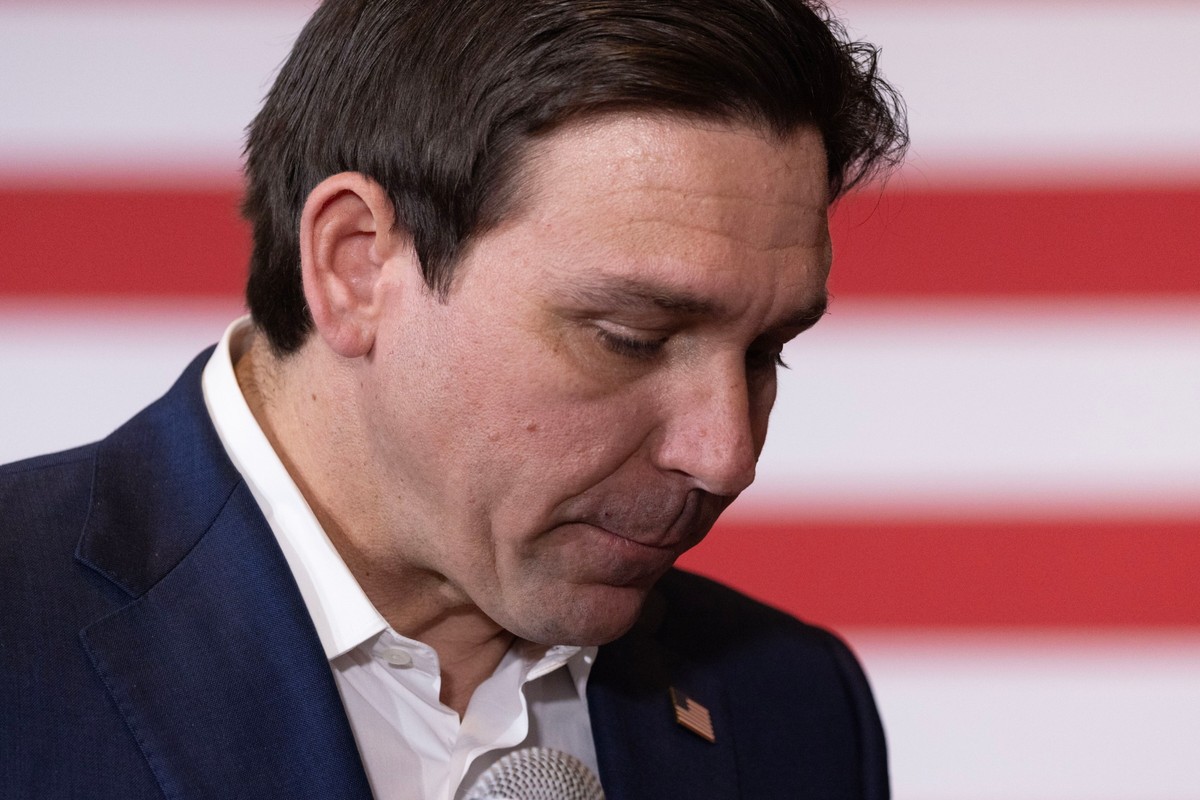 Republican presidential candidate Ron DeSantis holds campaign event in Nashua, New Hampshire