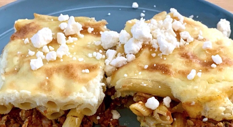This baked pasta dish is the Greek version of lasagna — but way better