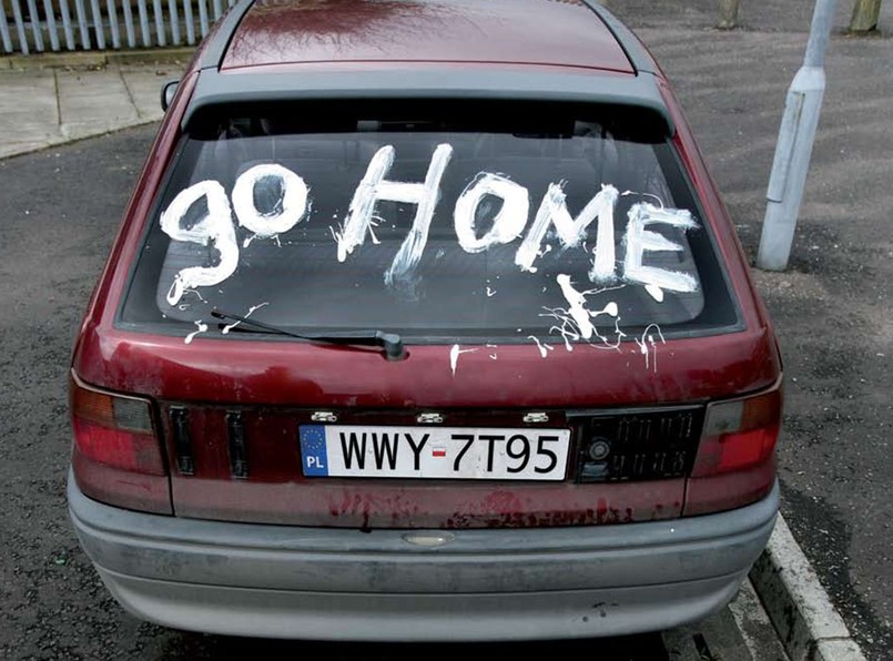 Ataki na emigrantów w Irlandii Północnej nie ustają