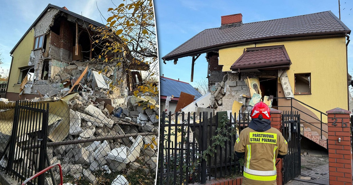 Dom zawalił się po wybuchu gazu. "Kobieta jest w gorszym stanie"