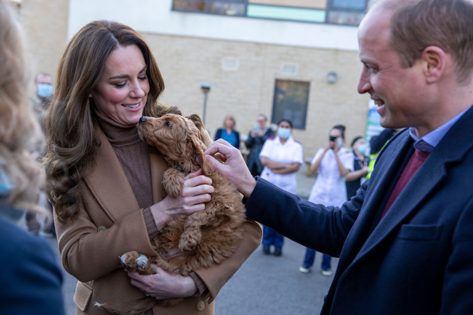 Kate Middleton i książę William z wizytą w szpitalu w Lancashire