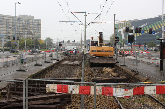 Remont skrzyżowania Hallera i Grabiszyńskiej