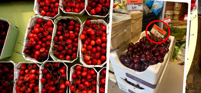 Kupujący dają się nabierać na ceny czereśni. Zapominają o jednym