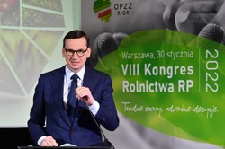 VIII Kongres Rolnictwa RP: premier Morawiecki zadeklarował, że wieś stanie się ostoją sukcesu