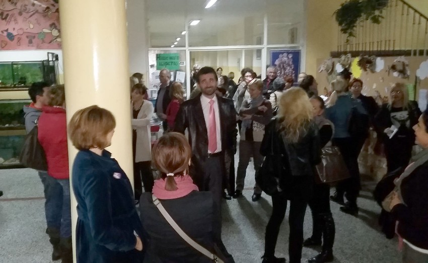 Članovi Školskog odbora sinoć u školi "Banović Strahinja"