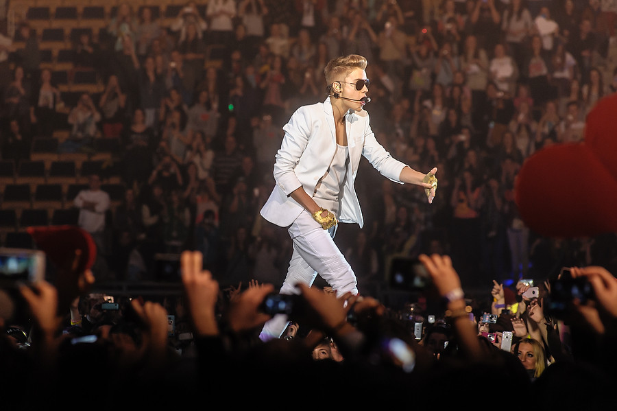 Justin Bieber koncert w Polsce [Łódź, Atlas Arena] (fot. Darek Kawka / Onet)