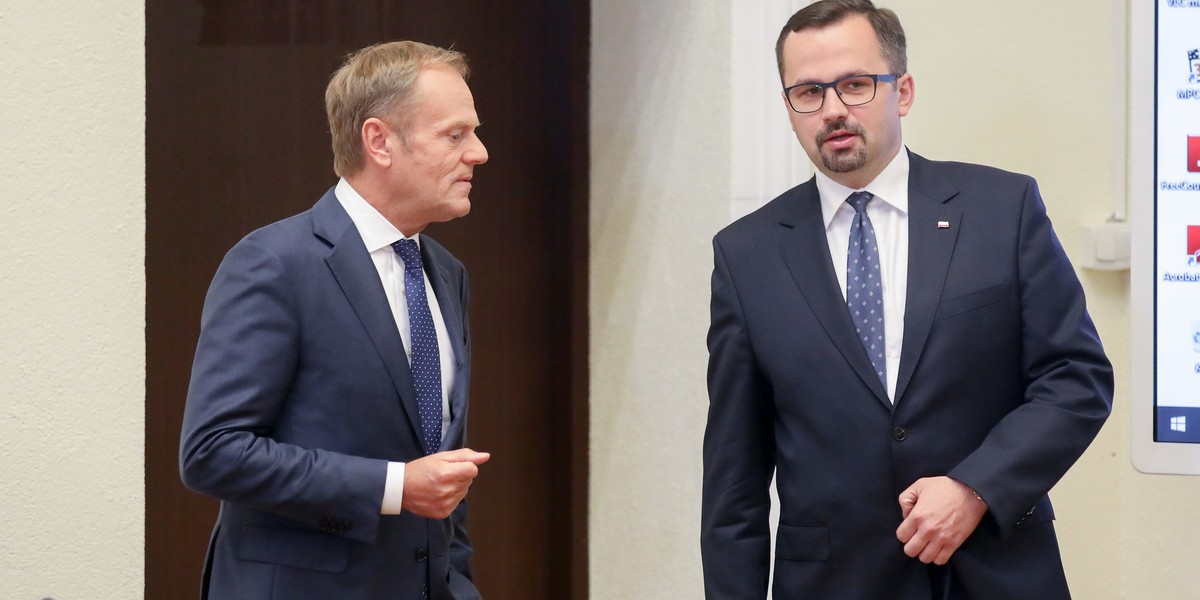 Donald Tusk pierwszy raz zeznaje przed komisją ds. VAT.  Wcześniej zeznawał przed komisją śledczą ds. Amber Gold