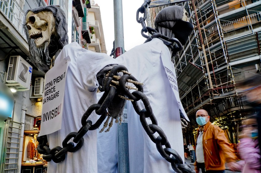 Protest u Napulju 6. novembra
