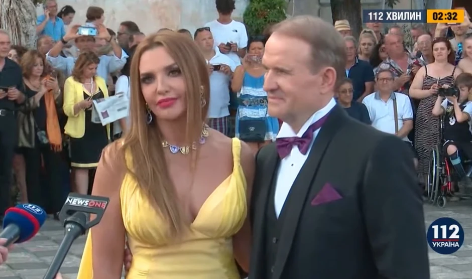 Oksana Marčenko i Viktor Medvedčuk