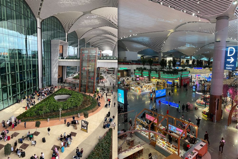 Oficjalne otwarcie międzynarodowego portu lotniczego w Stambule nastąpiło 6.04.2019 r. choć budowa będzie trwała do 2027 r. Obiekt jest imponujący