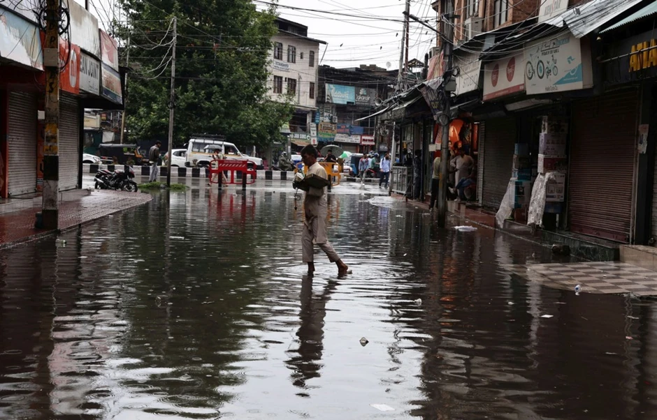Srinagar, poplave 20. jula