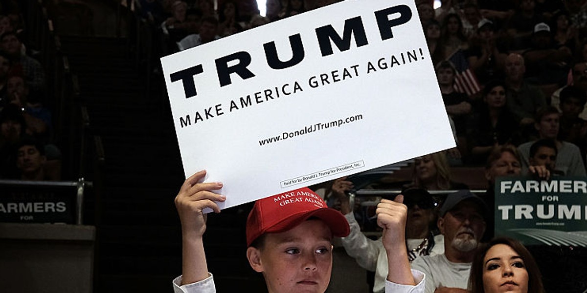 Middle school students in Michigan chanted 'build the wall!' during lunch in a video that is going viral