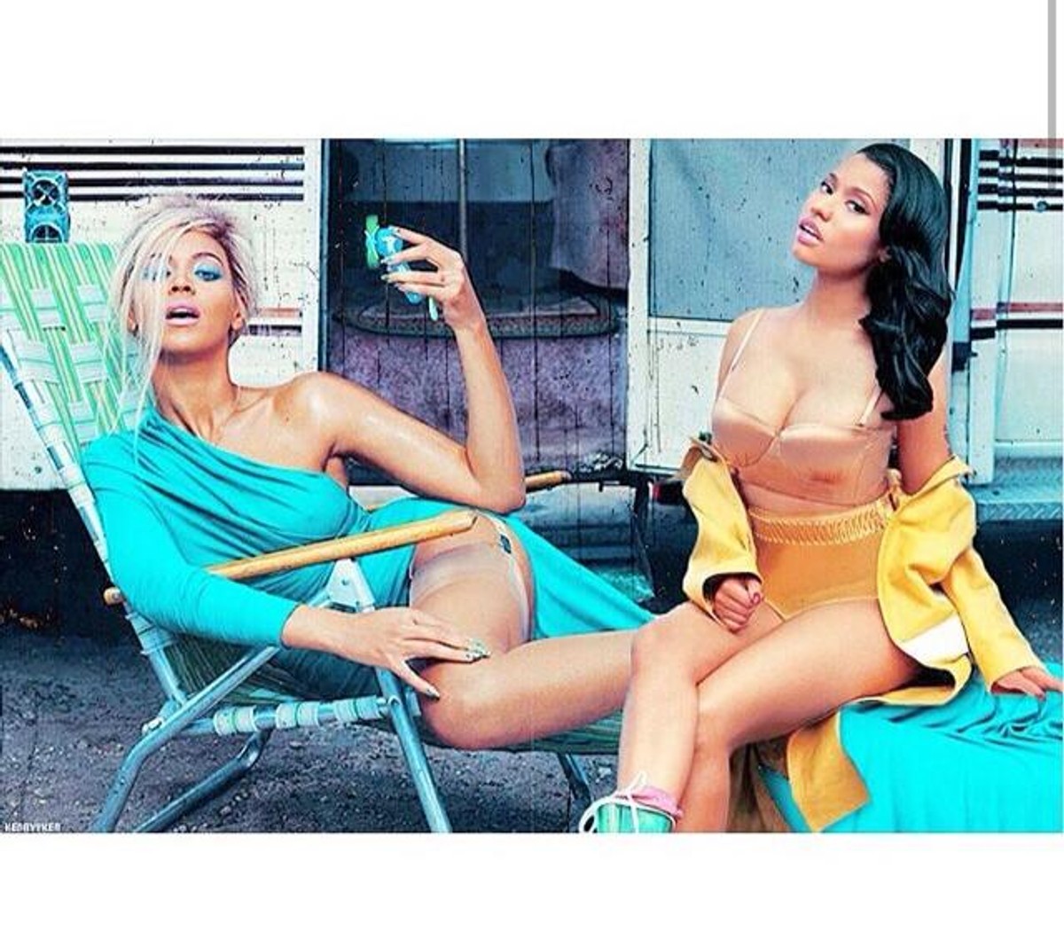 Beyoncé i Nicki Minaj są bez skazy – zobacz!