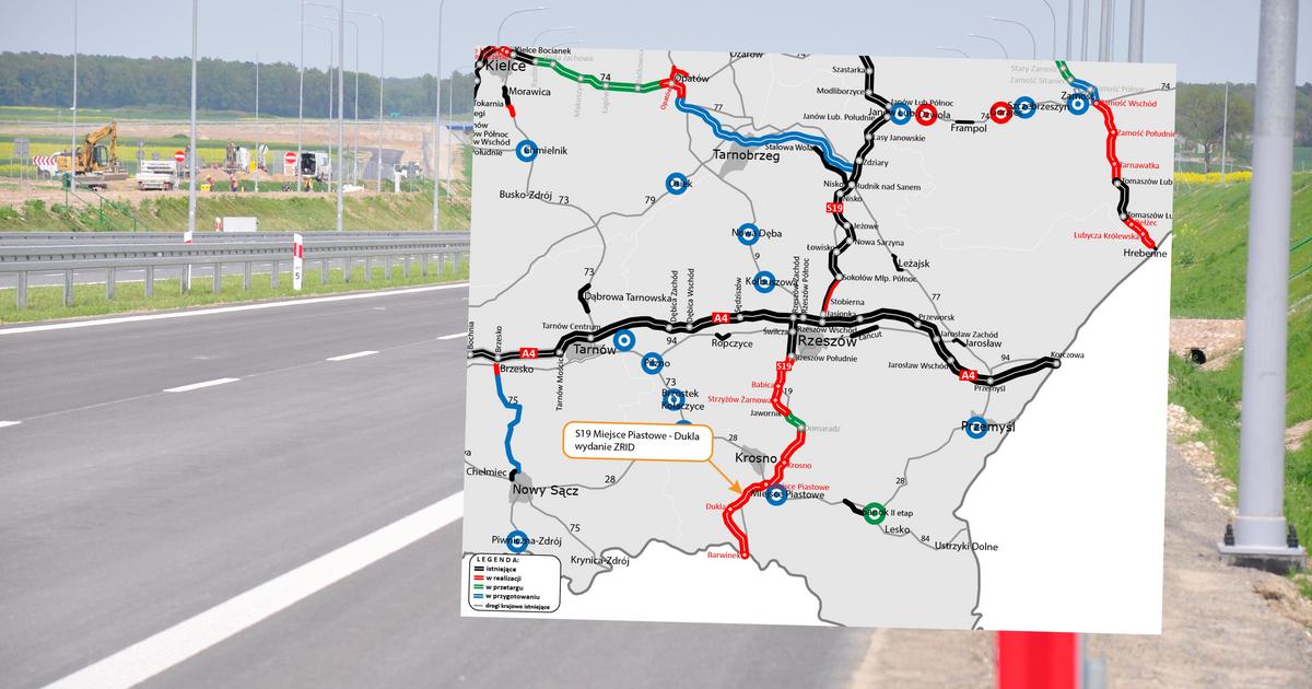  Jest zgoda na budowę kolejnego odcinka ważnej drogi ekspresowej MAPA