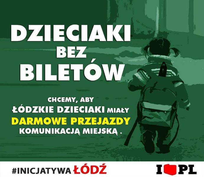 Darmowe przejazdy dla dzieci miałyby obowiązywać do momentu ukończenia szkoły podstawowej