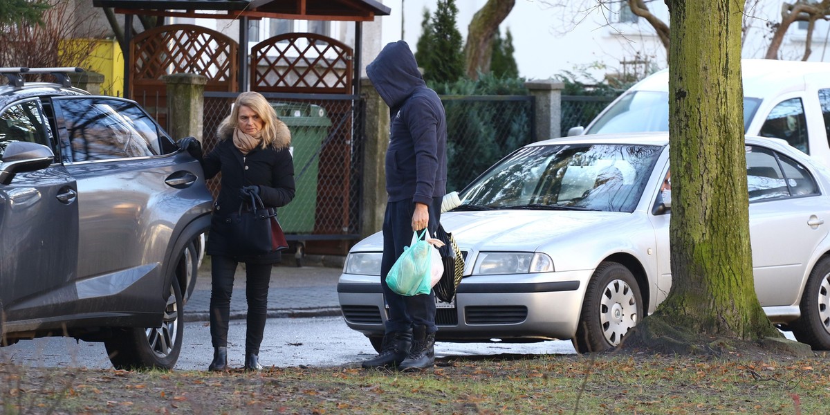 Tuskowie na świątecznych zakupach