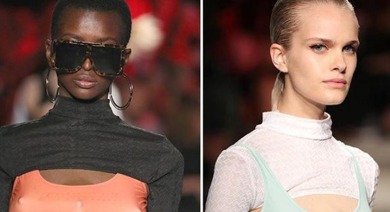 Meet the models with three breasts walk the Runway at Milan Fashion Week