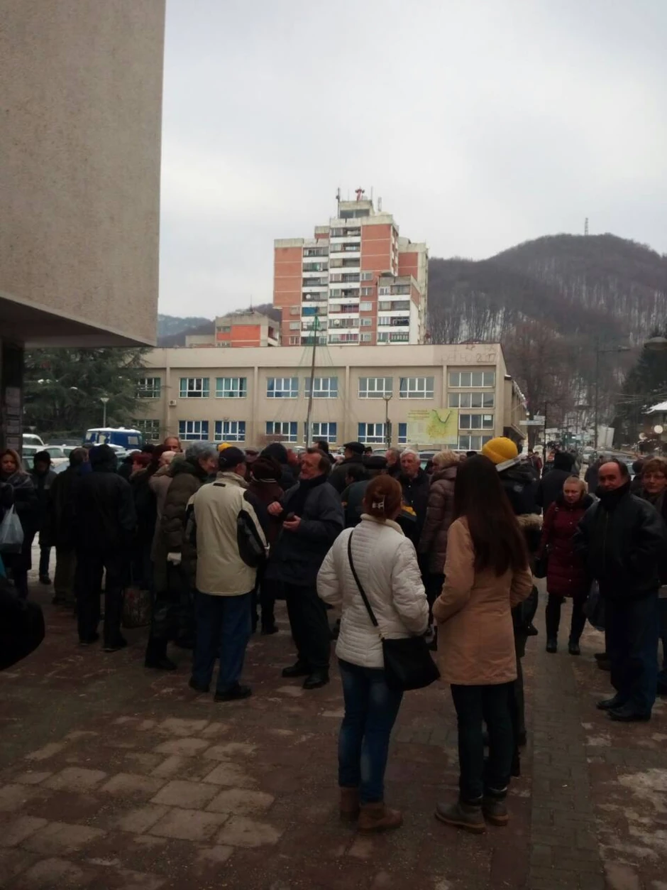 Protest u Majdanpeku zbog velikih računa za grejanje