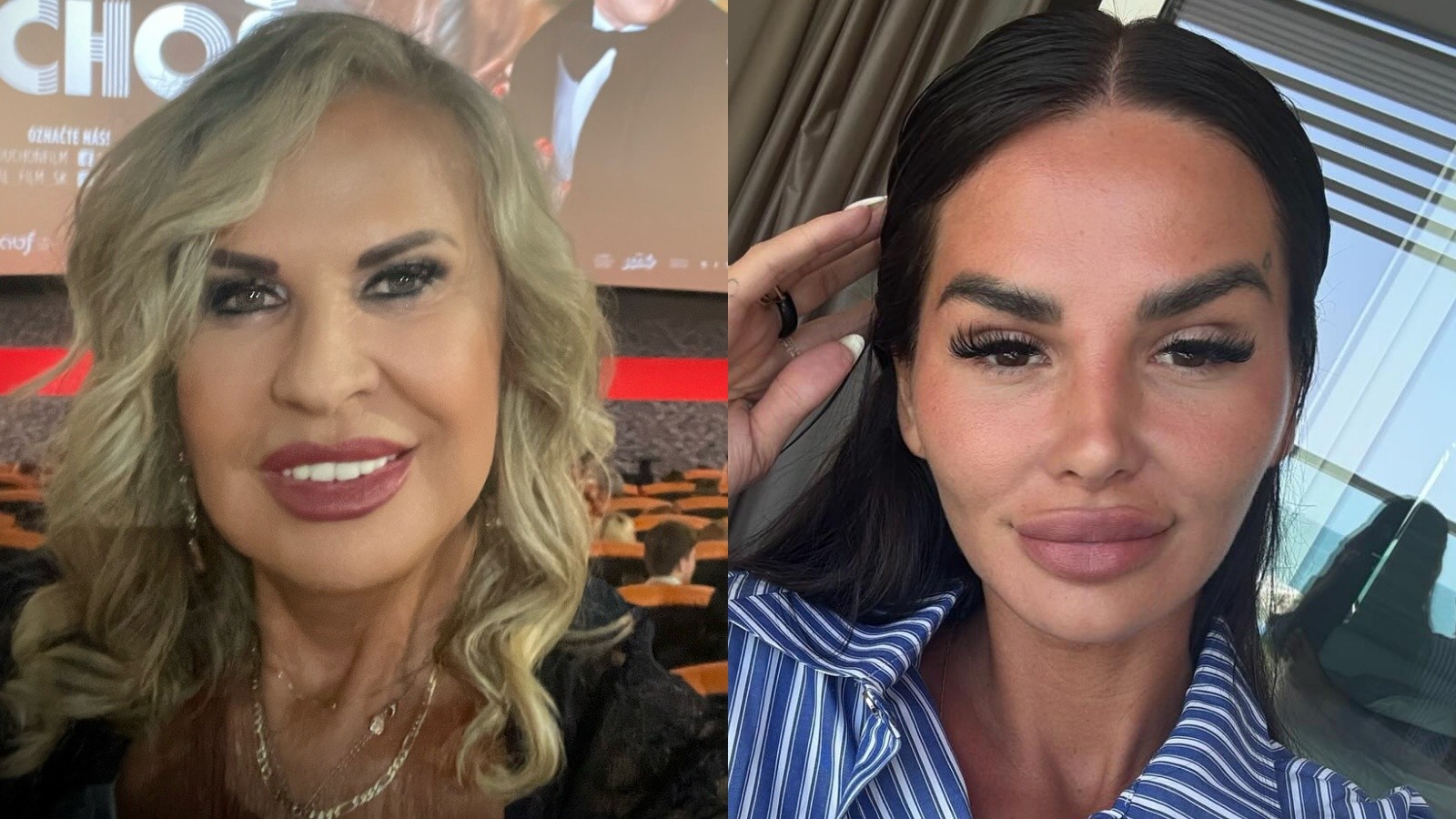 Speváčka Eva Máziková a influencerka Zuzana Strausz Plačková. 