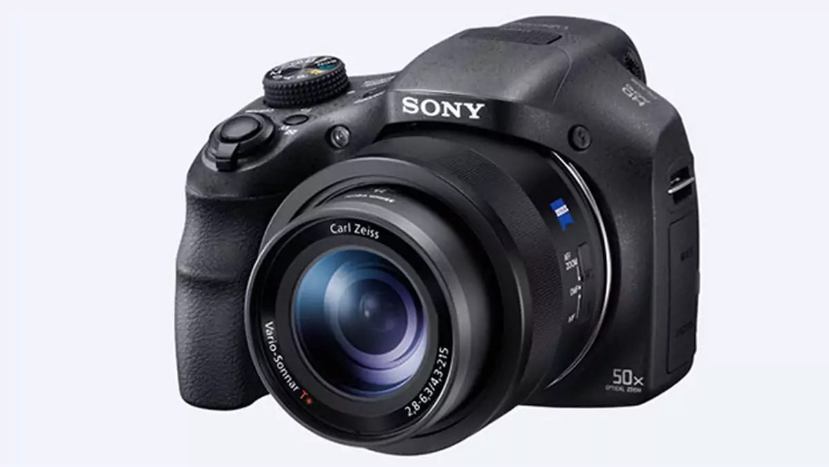 Sony Cyber-shot HX350 - kompakt z 50-krotnym zoomem i odchylanym ekranem