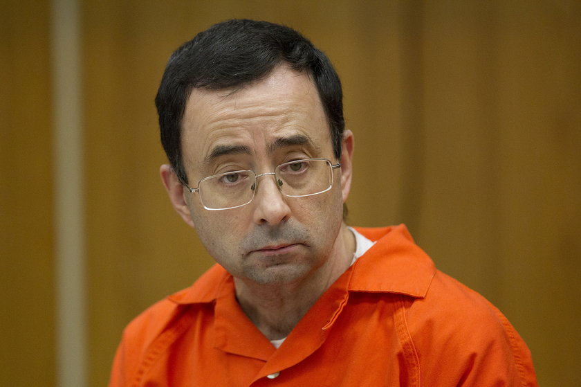 Larry Nassar (58 l.) dostał dożywocie po tym, jak w 2017 i 2018 roku został skazany za napaści seksualne na ponad 250 gimnastyczek.