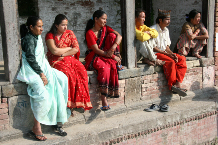 Nepal, Kathmandu, okolice Świątyni Pashupatinath