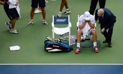 Słynny tenisista popłakał się na korcie