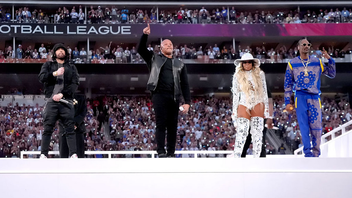 Dr Dre, Snoop Dogg, Eminem, Mary J Blige & Kendrick Lamar FULL Pepsi Super  Bowl LVI Halftime Show 