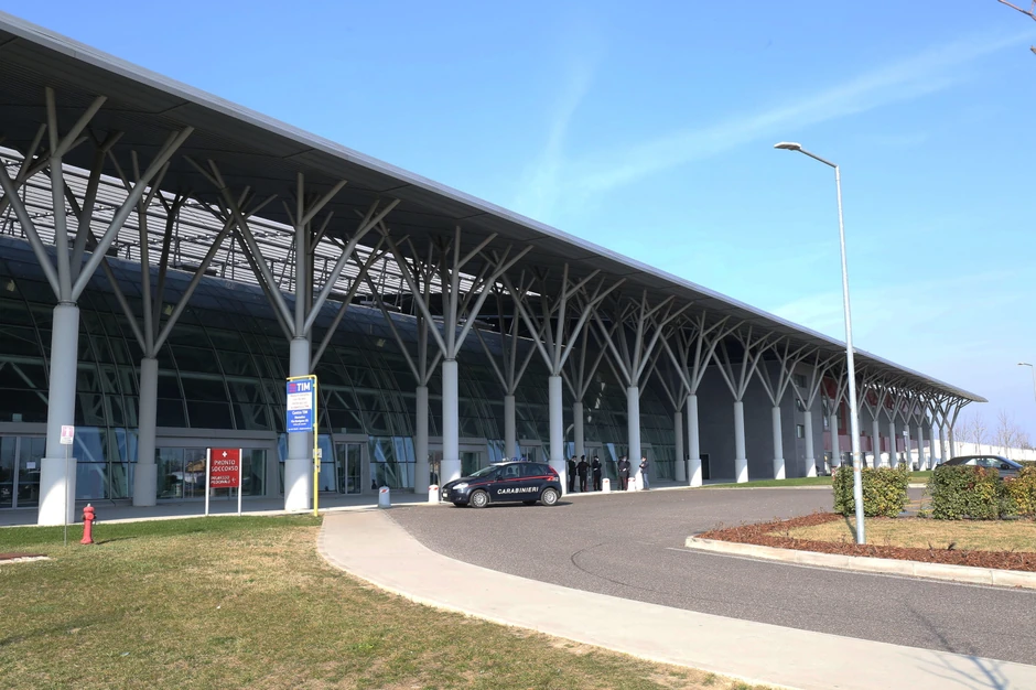 Prazna ulica u Padovi