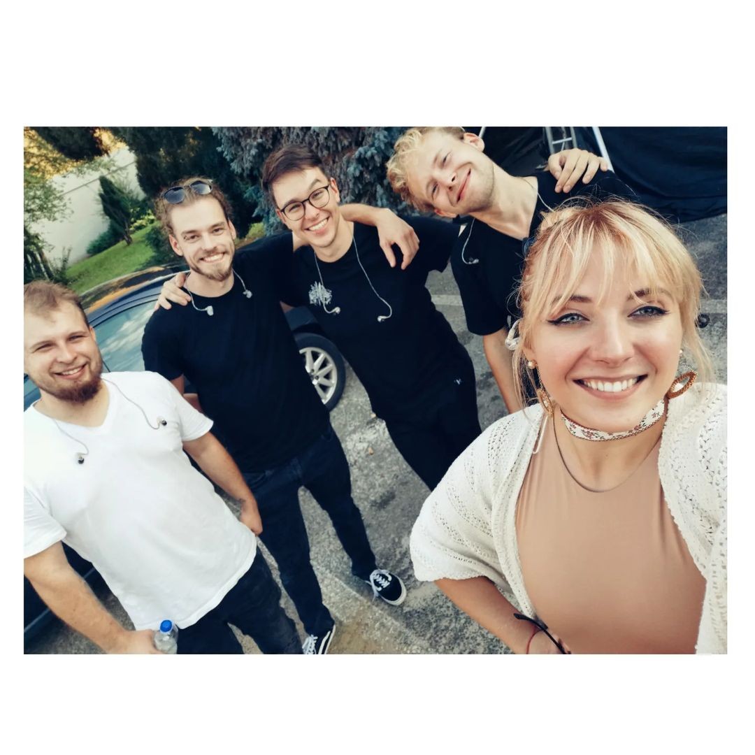 Česká herečka a speváčka Anna Slováčková. 