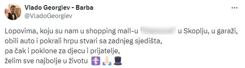 Objava Vlada Georgieva