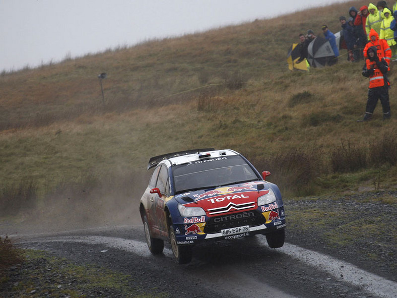 Rajd Wielkiej Brytanii 2009: mistrz świata Loeb w akcji - fotogaleria Rallyworld©Willy Weyens