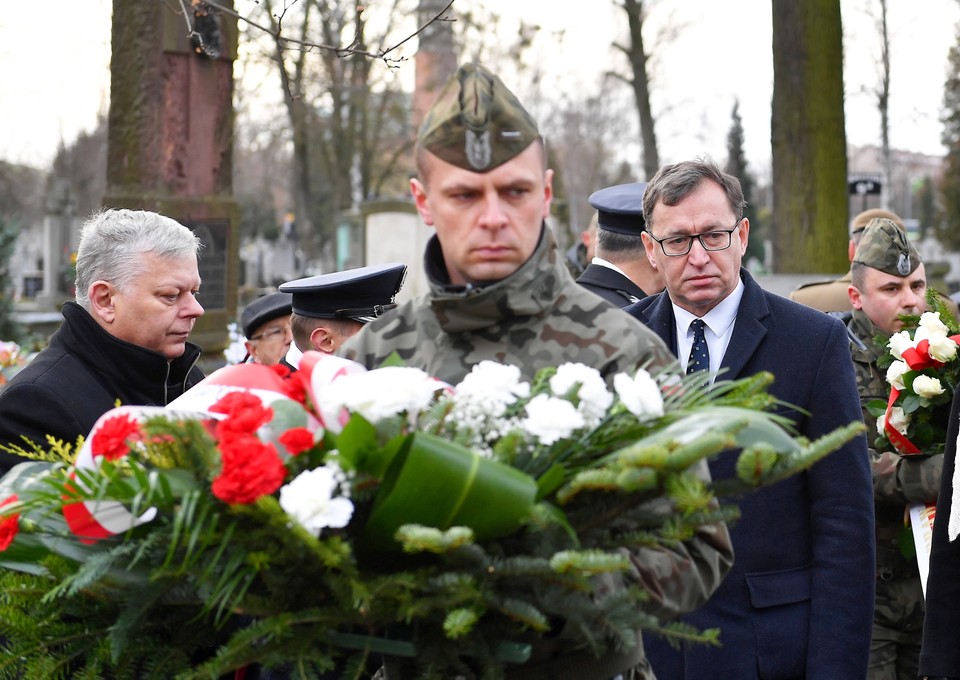 Uroczystości upamiętniające sanitariuszkę wojny polsko-bolszewickiej Teresę Grodzińską