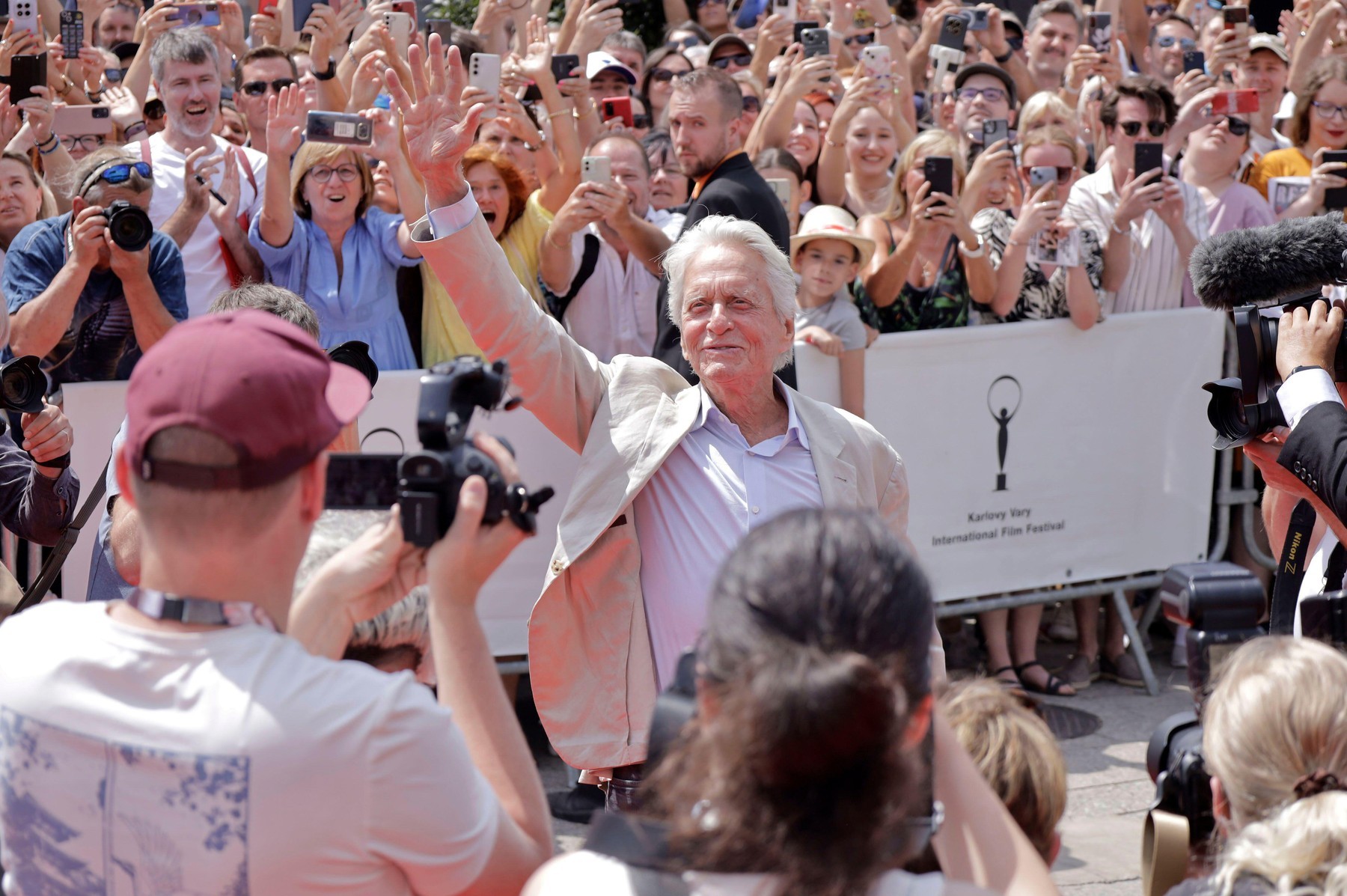 59. ročník MFF Karlovy Vary - Michael Douglas.