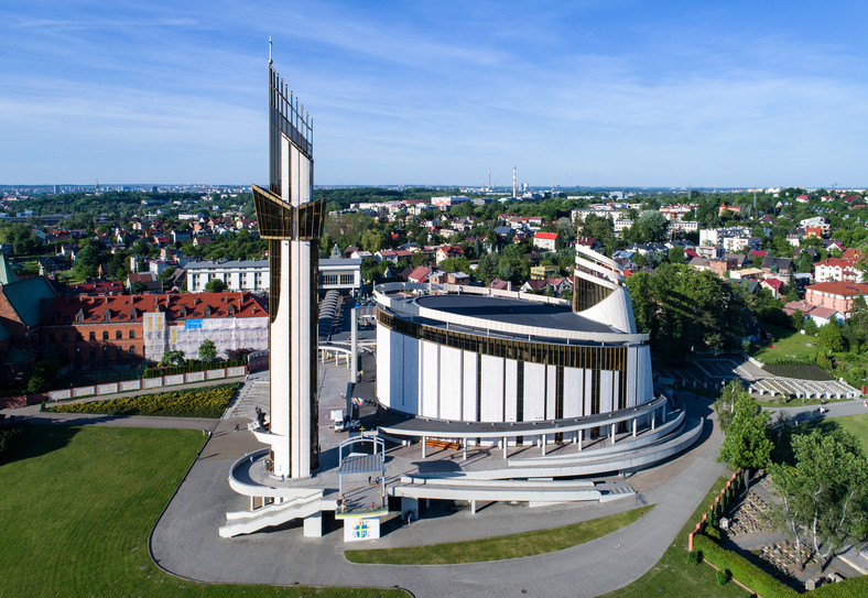 Święte miejsca w Polsce - Sanktuarium Bożego Miłosierdzia, Kraków-Łagiewniki
