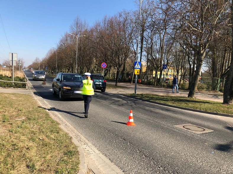 Potrącenie pieszych w Słupsku