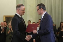 Rząd Morawieckiego. Uroczystość w Pałacu Prezydenckim