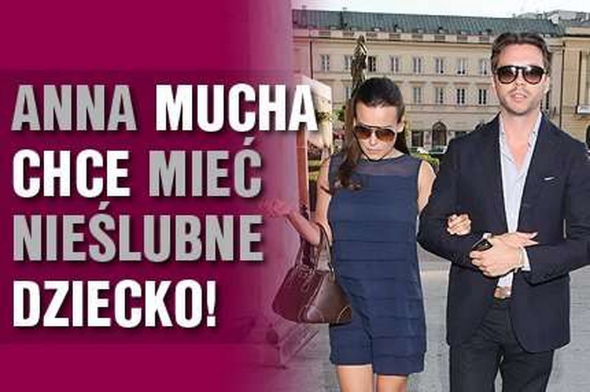 Anna Mucha chce mieć nieślubne dziecko!