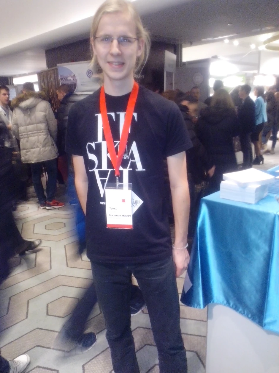 Tomaž kaže da je studiranje u Sloveniji interesantno