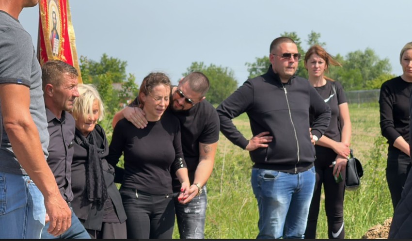 Sahrana muža Aleksandre Tadić Cipke